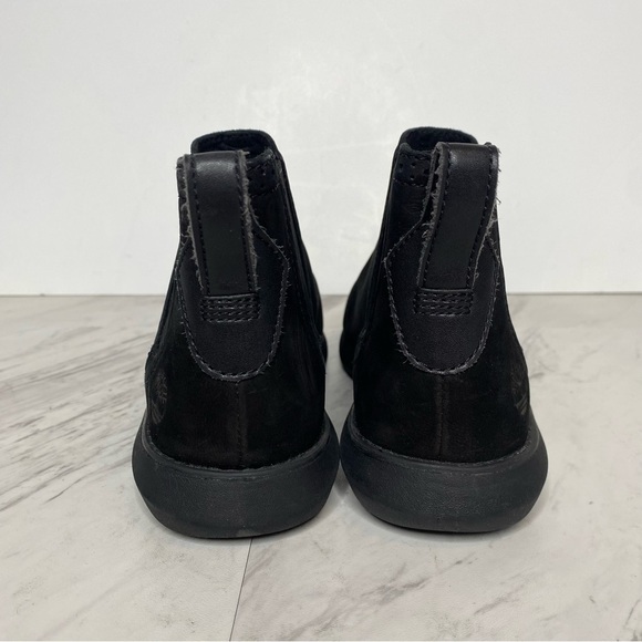Timberland Bradenton Black Nubuck Ankle Chelsea Bootie 6 - Picture 3 of 14